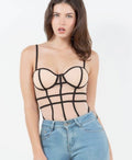 Corset  caramel