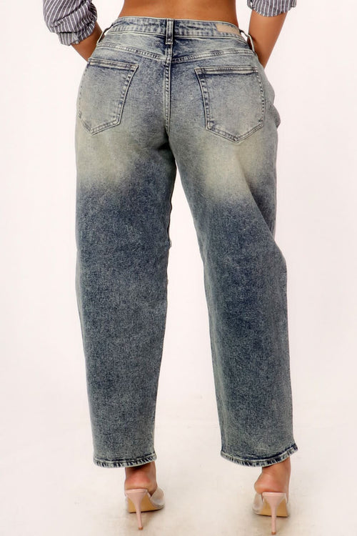 Asymmetric jeans