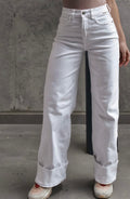 White jeans retro